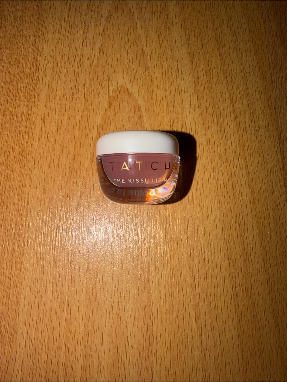 Tatcha The Kissu Lip Mask - Rose-Tinted Balm with White Cap